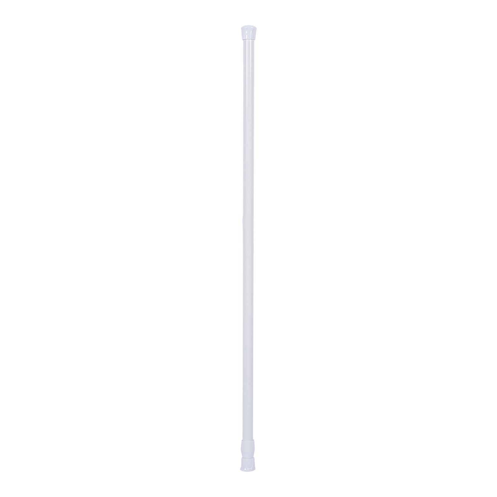 Extendable Telescopic Shower Curtain Rod 55-90cm Adjustable Spring Loaded Pole for Bathroom Window Rail Durable and Easy to Install