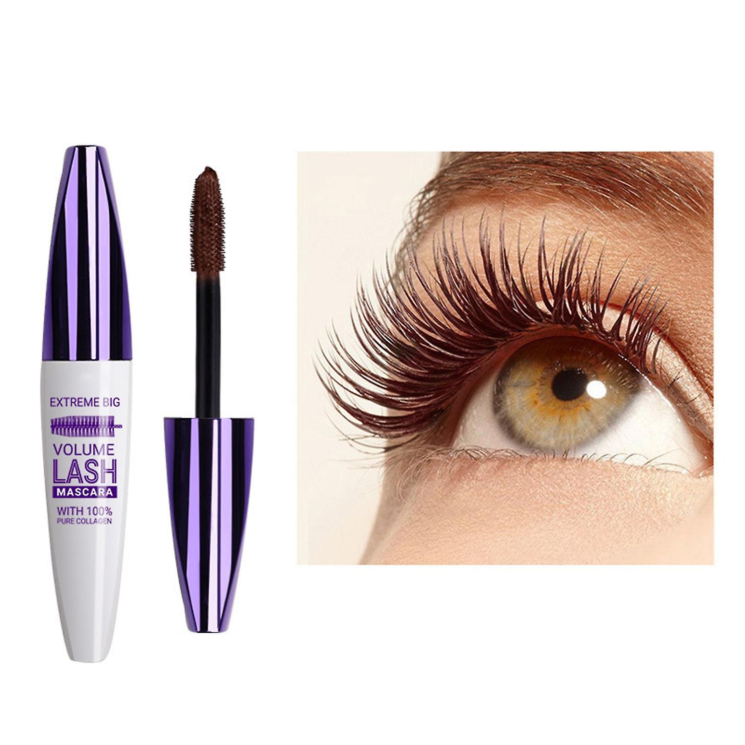 10g Curling Mascara No-smudging Non-caking 5D Effect Long Lasting Quick-drying Eyelash Slender