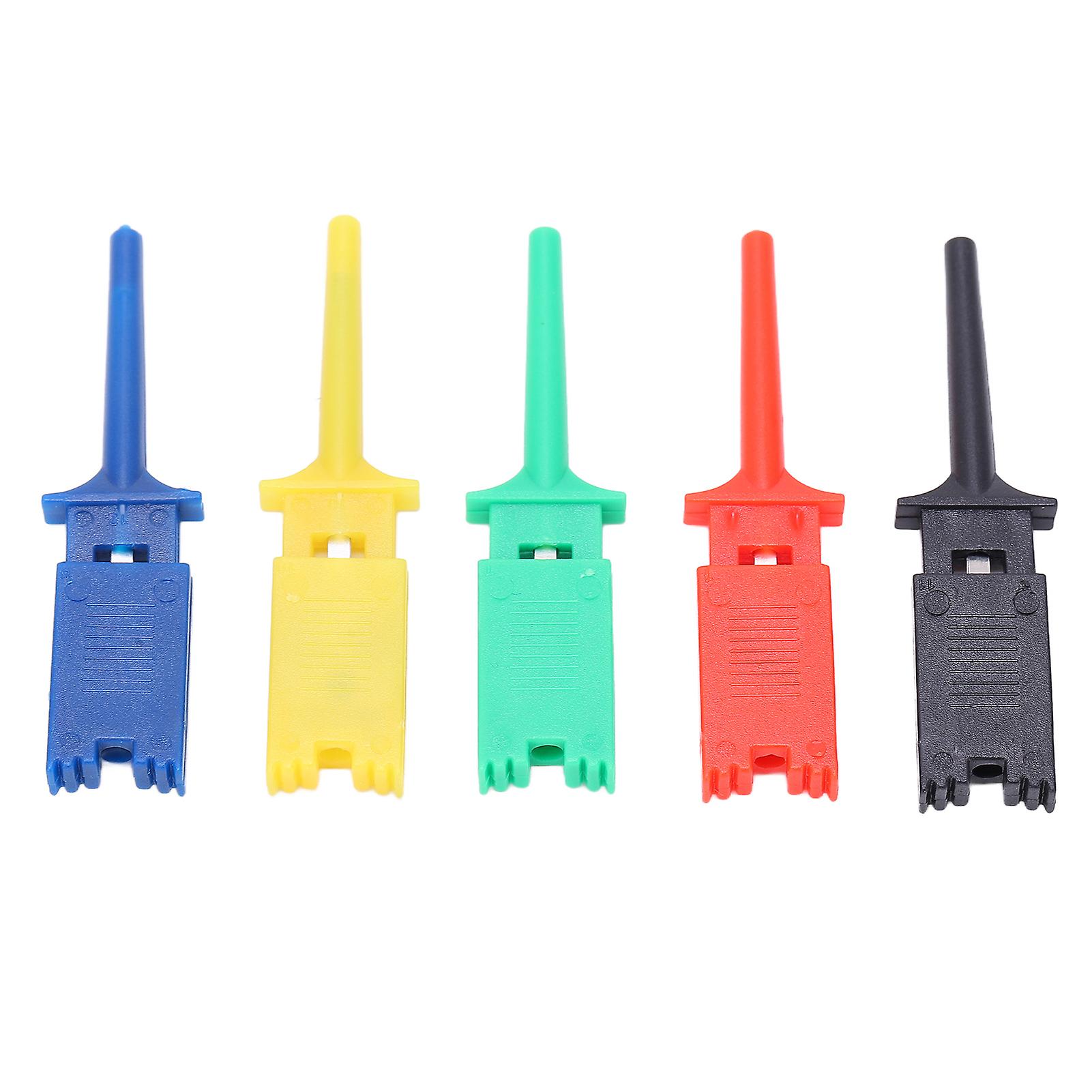 Flat Test Hook, Clip Set Hook Type Test Clamp Fixture Spare Parts Electronic Instrument Accessories