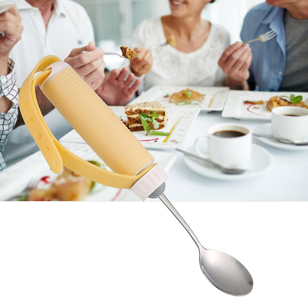 Arthritis Elder Spoon 24.5cm Flexible Rotating Disabled Utensil