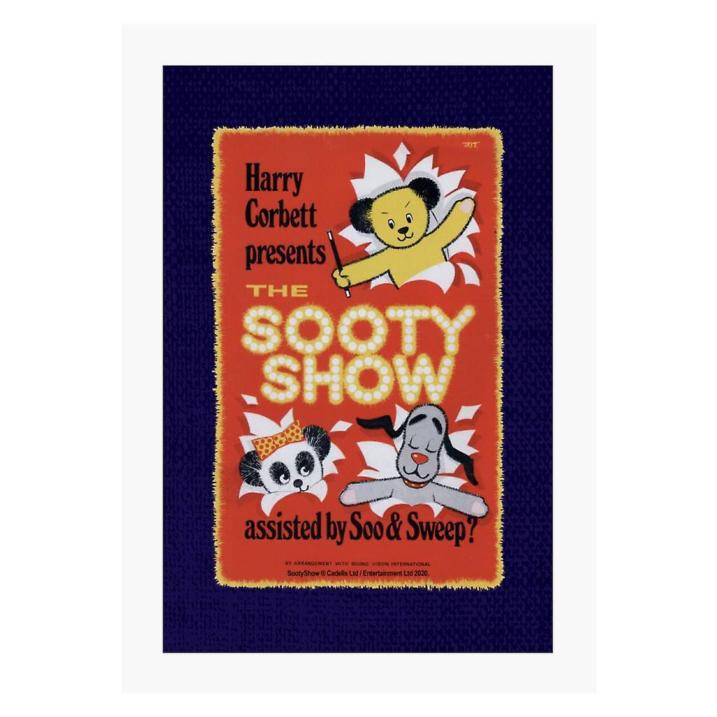 Sooty Harry Corbett Presents The Sooty Show A4 Print