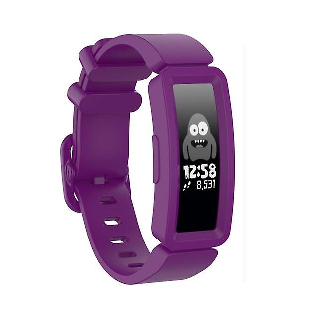 Silikonowa opaska do zegarków Fitbit Inspire HR / Ace 2 Violet