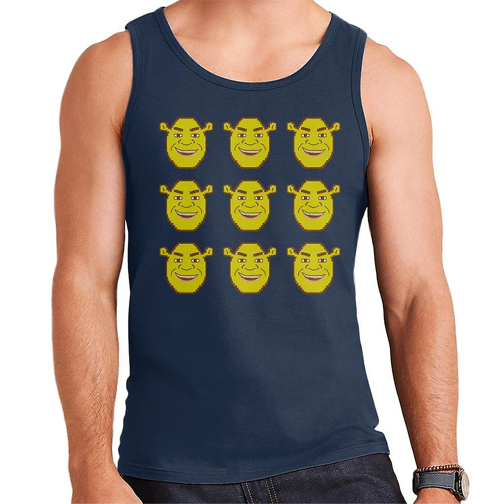 Shrek Character Heads Men's Vest