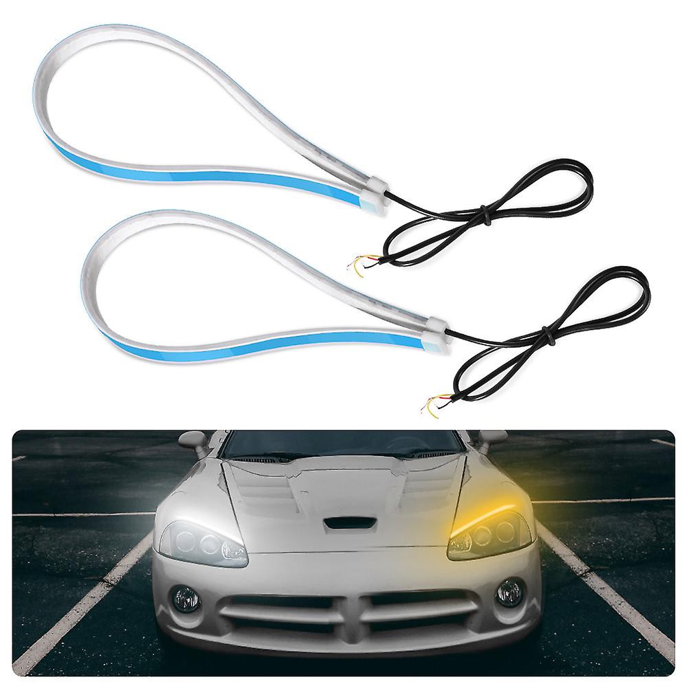 Soft tube LED strip for car turn signal lamp ultra thin 60cm