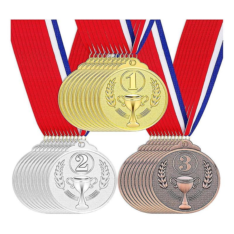 جائزة 30 قطعة ميداليات الفائز البرونزي الذهبية 1 2 3 الجوائز ل