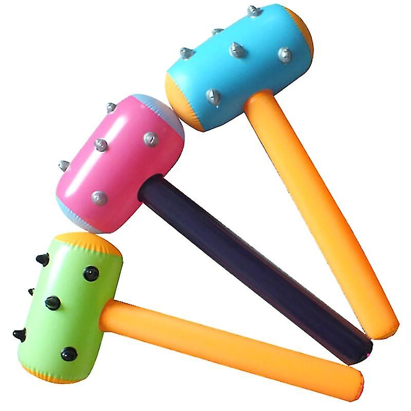 Cartoon Inflatable Hammer Air Hammer Toys Color Random
