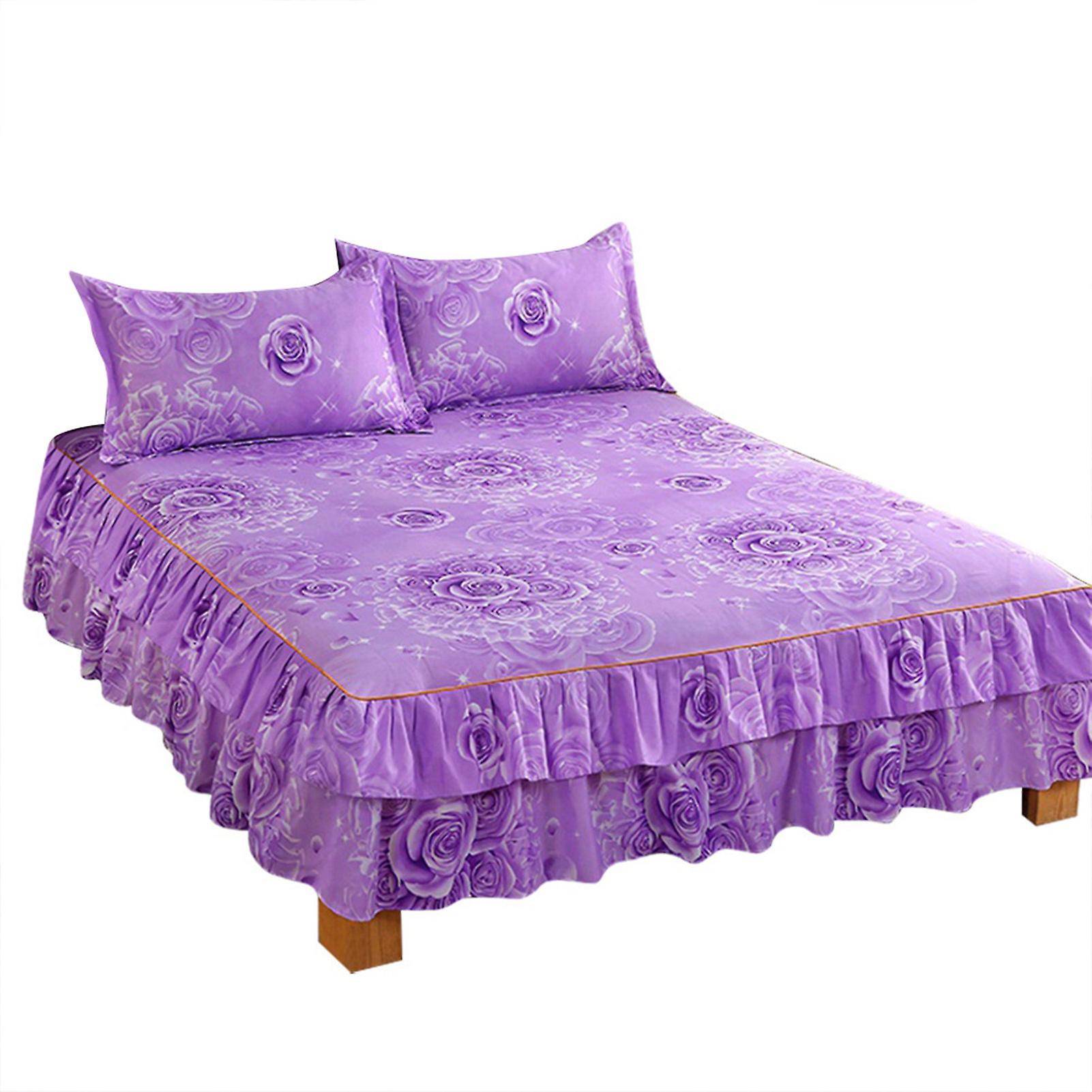 2 Pcs Cotton Polyester Pillow Cases Soft Breathable Pillow Cases Bedding Accessory (48*74cm)