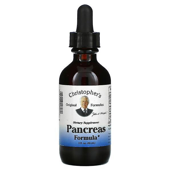 Christopher's Original Formulas, Pancreas Formula, 2 fl oz (59 ml)