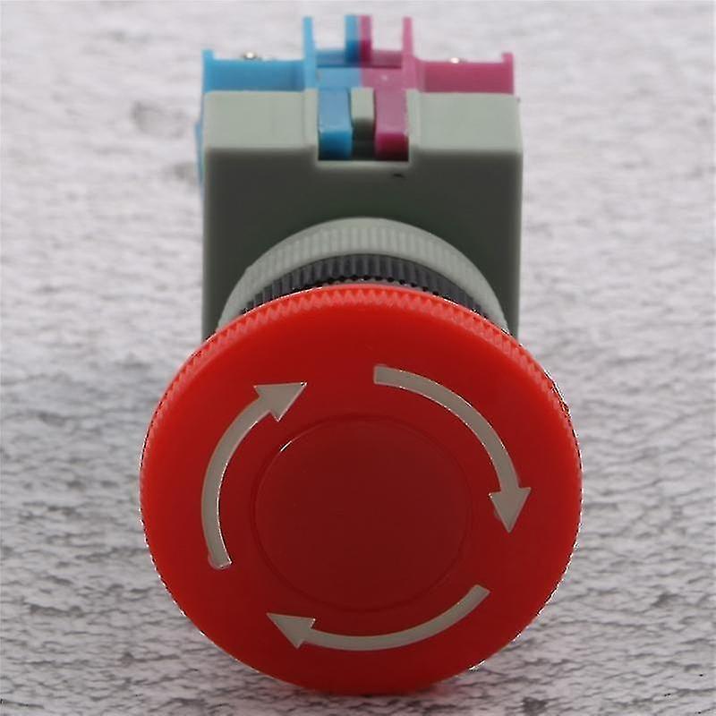 Ac 600v 10a Red Stop S 22mm No Nc