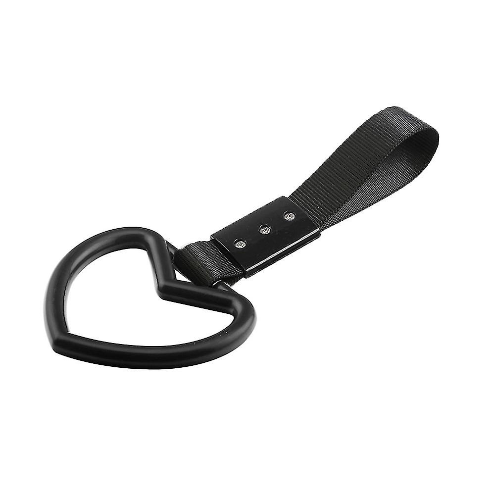 1 piece Jdm Tsurikawa Heart Ring Car Tow Strap Train Bus Handle Hand Strap Drift Charm Strap Drift F