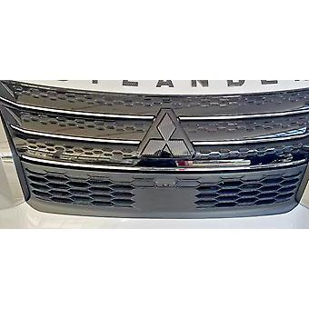 thumbnail image 2 of GZBFDHL Carbon Fiber Look 3D Sticker Decal Set For Mitsubishi Outlander 2020-2023 - Front & Rear Emblem Covers 2 of 6