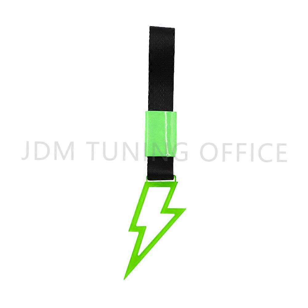 Lightning Tsurikawa Ring Jdm Style Car Racing Subway Train Bus Plastic Handle Strap Decor Charm Drift Tag Rear Bumper Rings