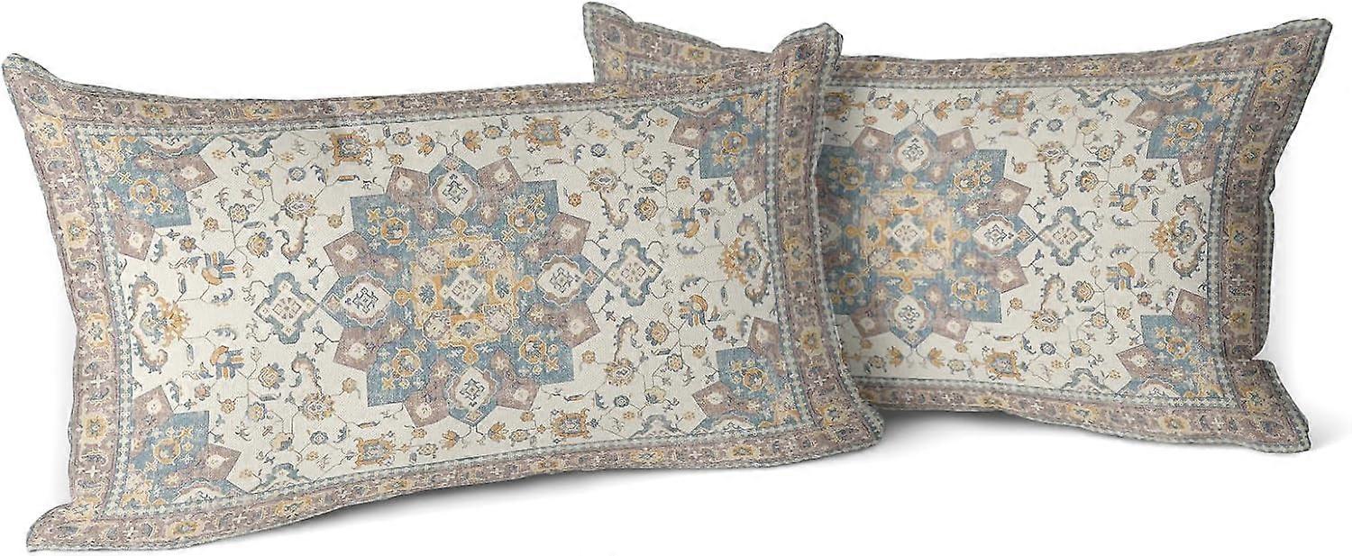 Boho Atmak Yastık Kapakları Çiftlik Evi Ev Dekorasyonu Kanepe Sundurma Veranda Yatak Odası Dış Mekan 2Bohem Halı Seti Kanepe Dekoratif Yastık C için Kırlentler Atmak