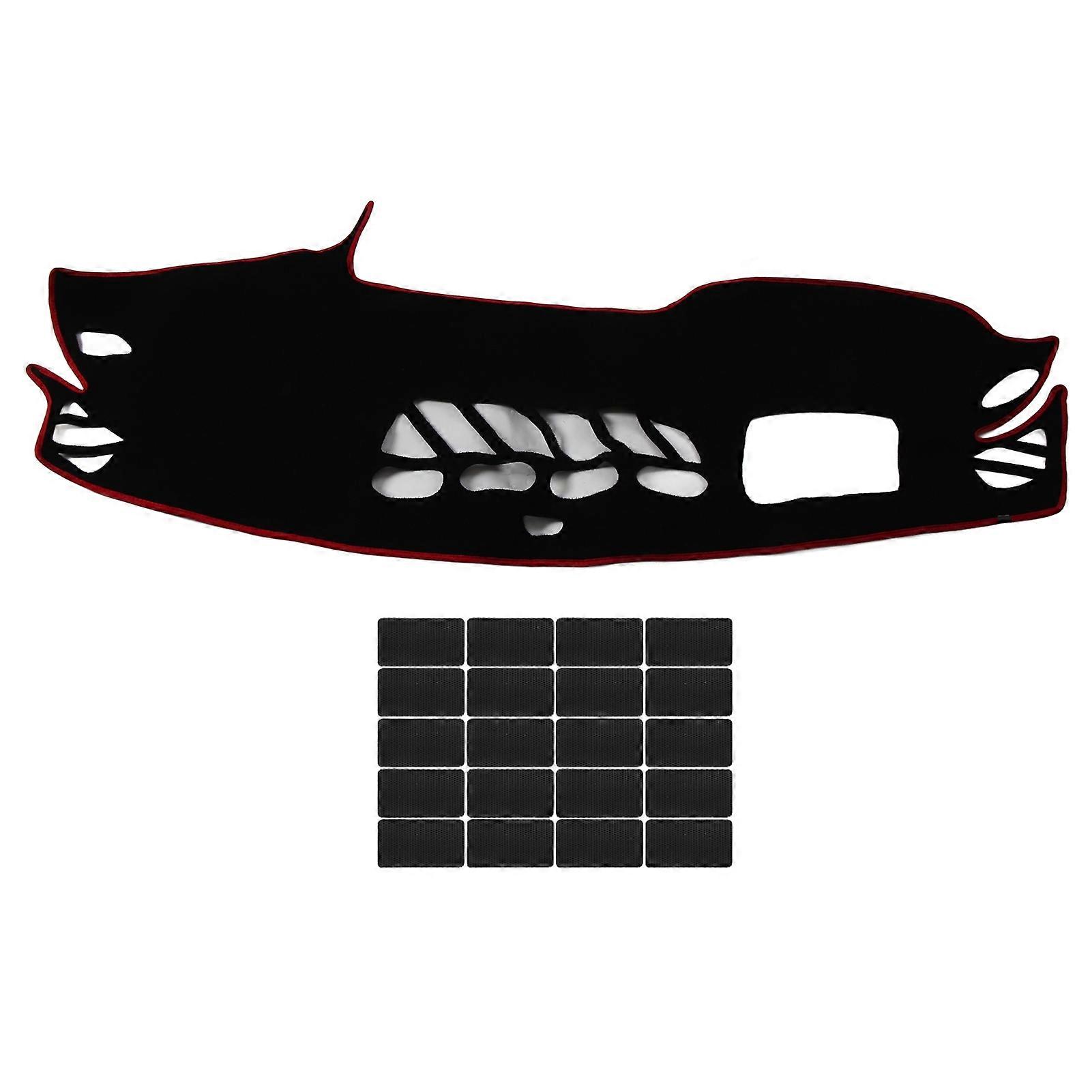 Car Dashboard Avoid Light Pad Cover Instrument Platform Mat Fit for A7 2016