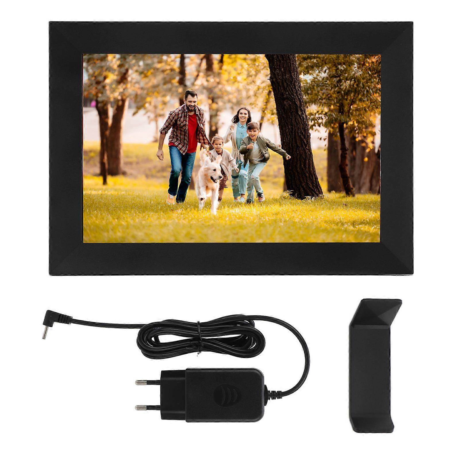 Xclt 10.1 Zs Touch Display Screen Ips 1280x800 Cloud Photo Frame Digita Wifi 10.1in Black Eu Plug 100240v