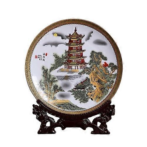 Decorative Trays - Ancient View - Yueyang Tower