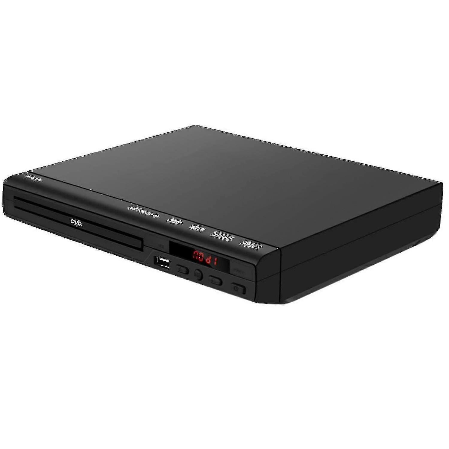 Dvd Player For Tv, All Region Free Dvd Cd Discs Player Av Output Built-in / Ntsc, Usb Input, Remote