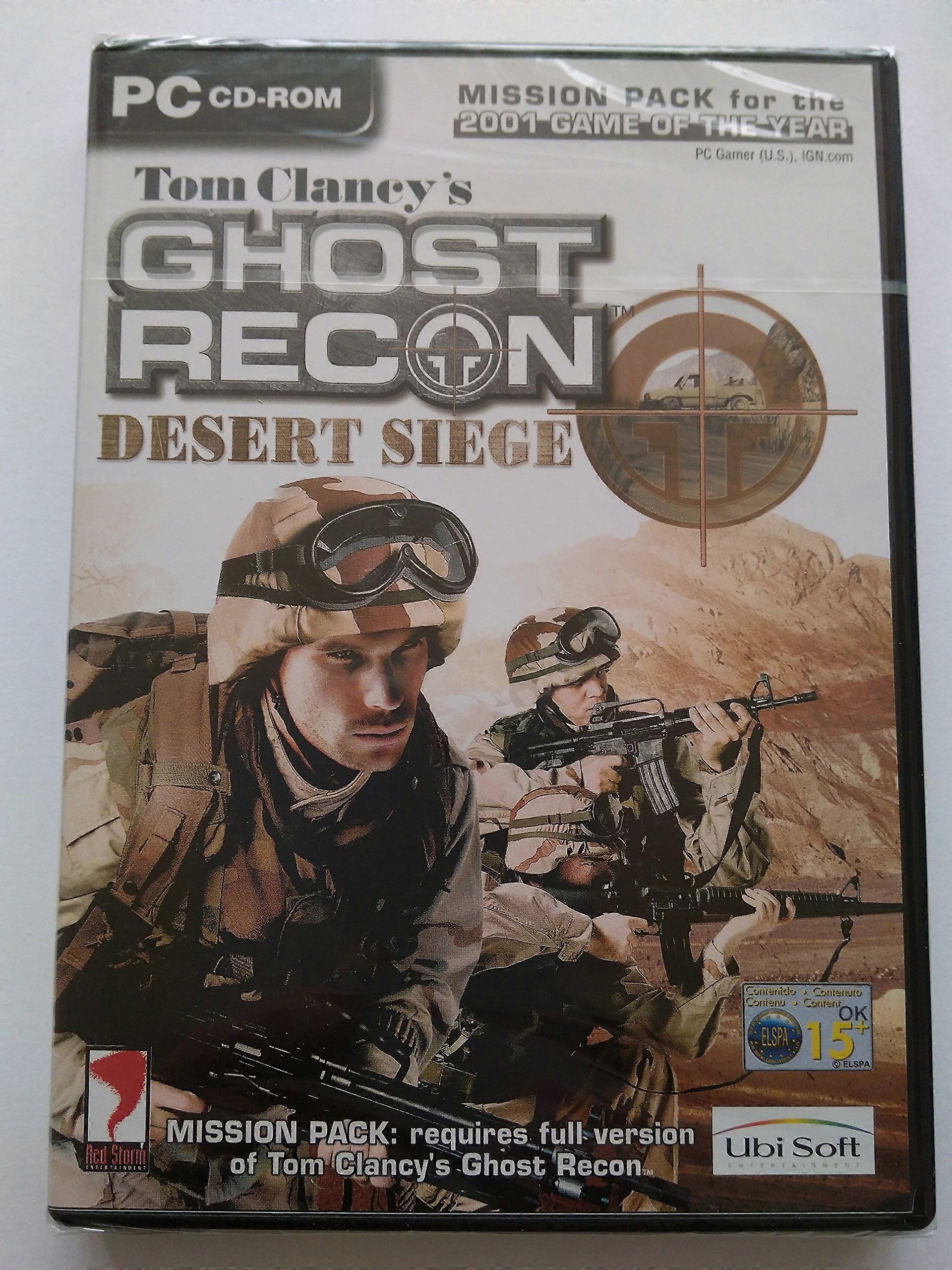 Tom Clancys Ghost Recon  Desert Siege (Mission Pack)(PC) - New & Sealed