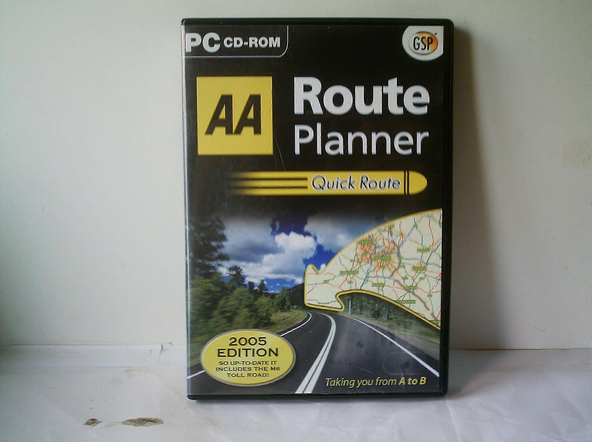 AA Quick Route - PC CD - New & Sealed