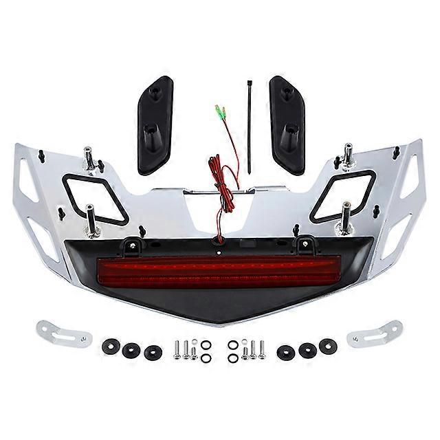 Motorcycle Rear Trunk Luggage Rack LED Brake Light Lamp For Honda Gold Wing Tour Airbag Automatic DCT GL1800DA GL1800B 2021-2023