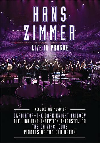 Hans Zimmer Live in Prague DVD (2017) Hans Zimmer cert E NEW - Region 2