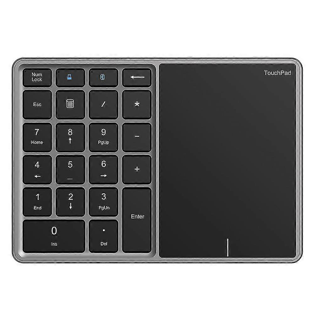 bluetooth and 2.4g dual mode numeric keypad with touchpad for tablet laptop computer smartphone