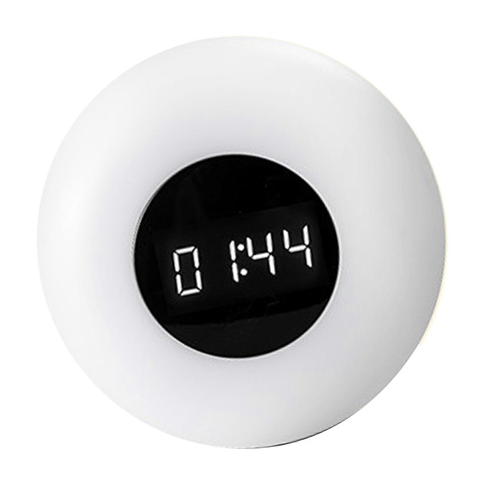 Timer rotondo luce notturna salvaspazio 2 in 1 regolabile in ABS alloggiamento luce notturna per bambini