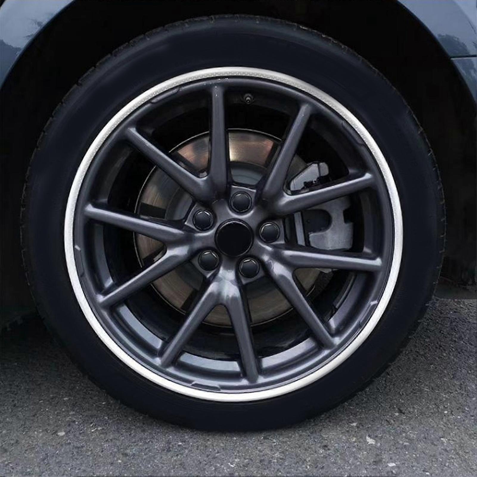 4PCS Wheel Rim Protection Ring Scratch Resistant Universal Fit ...