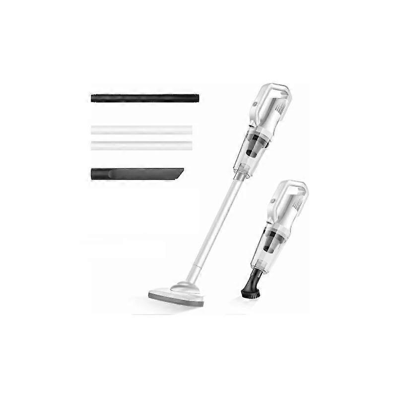 Aspirateur Balai Sans Fil Sans Sac 12000Pa Avec Lumiere Frontale LED Batterie 6000mAh Autonomie 30 min Carica 4-5h