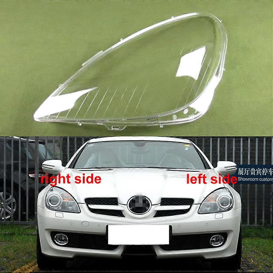 For Benz SLK SLK280 SLK300 SLK350 2004-2010 Headlights Cover Transparent Lamp Shade Headlamp Shell Replace Lampshade