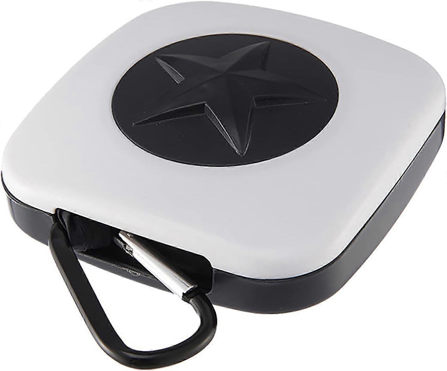 Hvit roterende handlepose, sammenleggbar bærbar handlepose, matoppbevaringspose, egnet