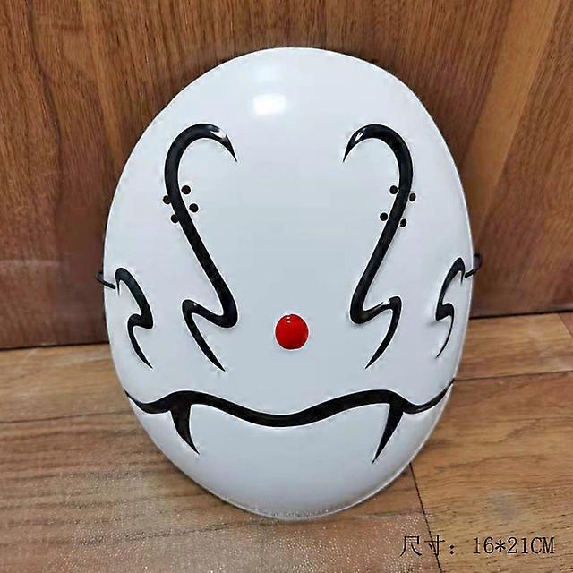 That Time Got Reincarnated as a Slime mask cosplay Rimuru Tempest Half face plastic mask Halloween Party Accessories Props