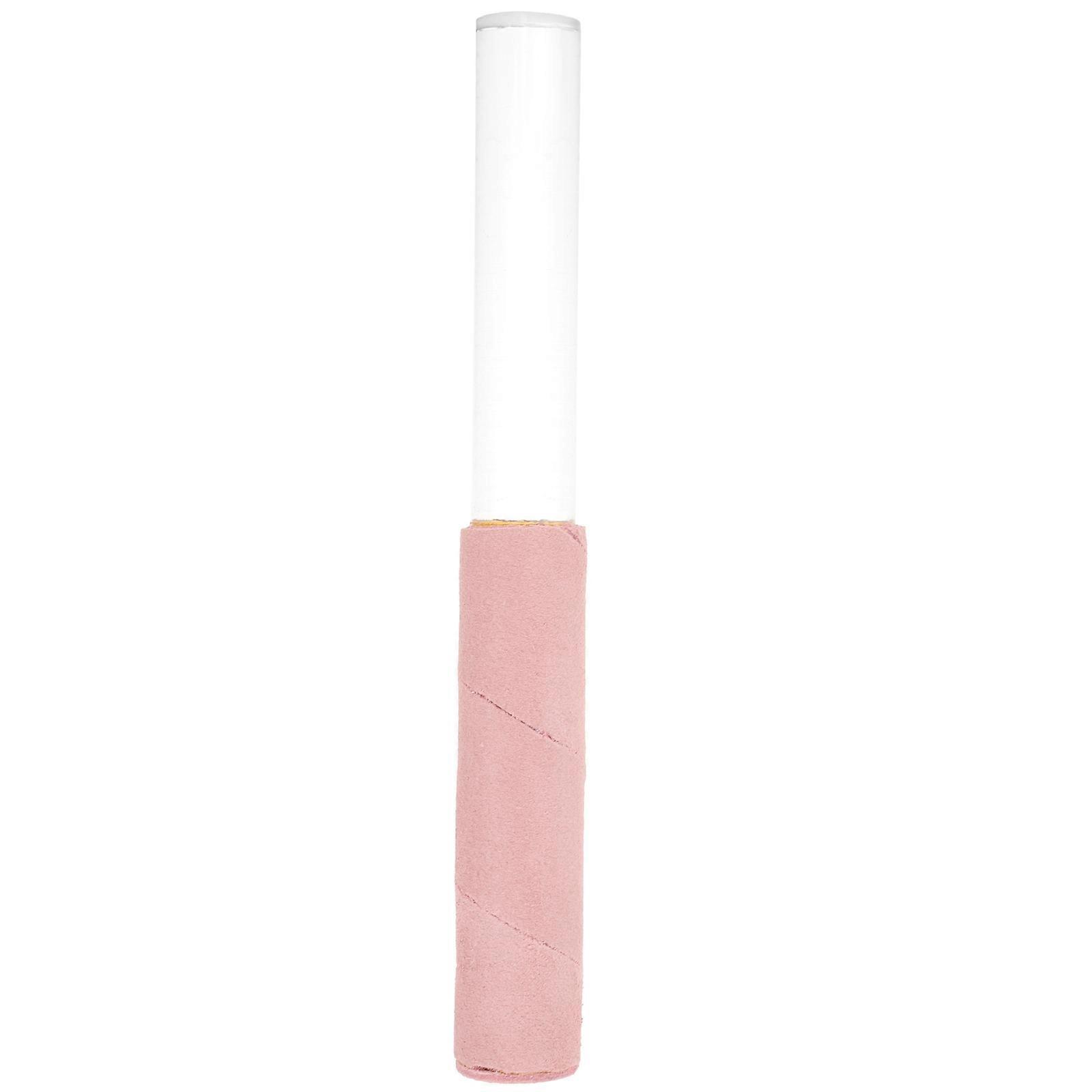 Singing Bowl Mallet Crystal Singing Mallet Acrylic Mallet Instrument Accessory with Storage Bag