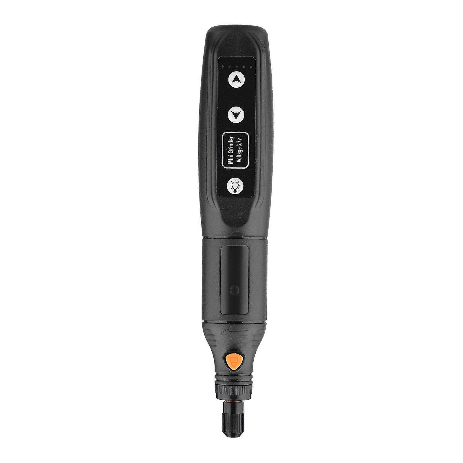 5-Speed Adjustment Mini Electric Grinder Tool Set USB Charging Grinding Machine 2000mAh Rechargeable Handheld Rotary Tool Set with Li-ion Battery USB