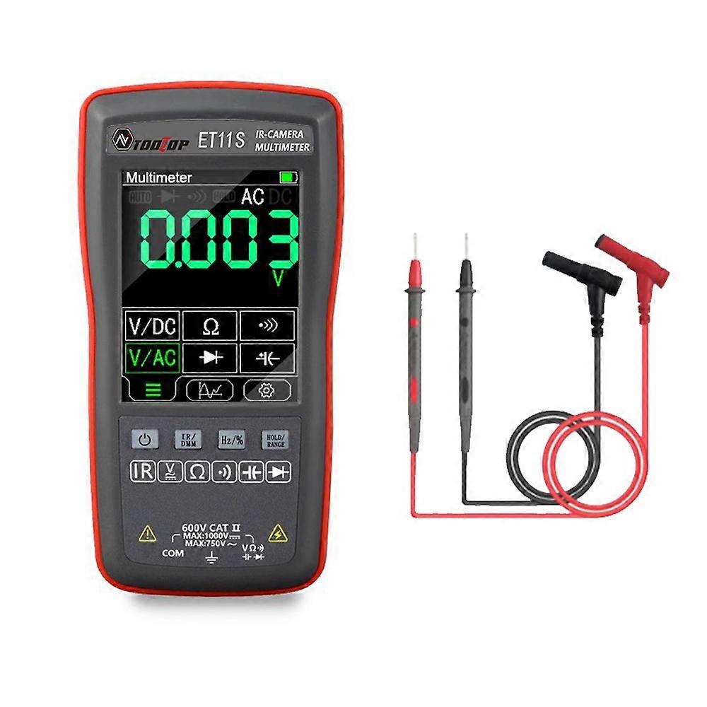 2in1 Digital Thermal Imager Multimeter 2.8inch Color Display 24*32 Thermal Imaging Pixel 6000 Counts Multimetro with Voltage Current Resistance Capaci