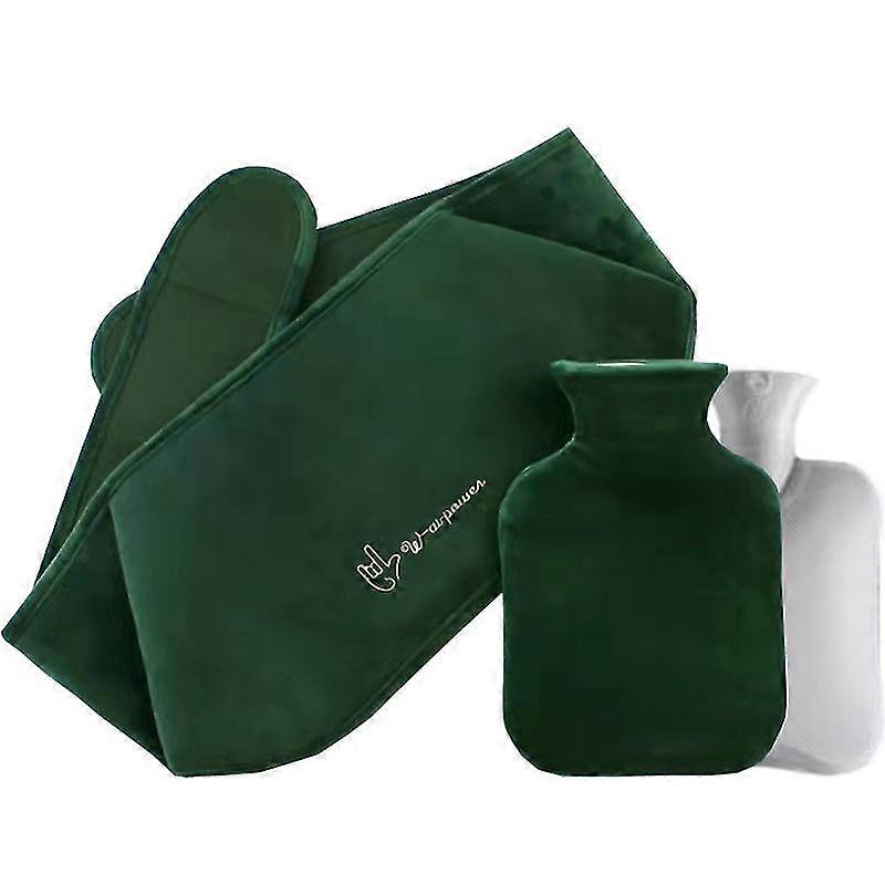 Set Of Three Water-filled Waist Warmers With Hot Hand Warmers