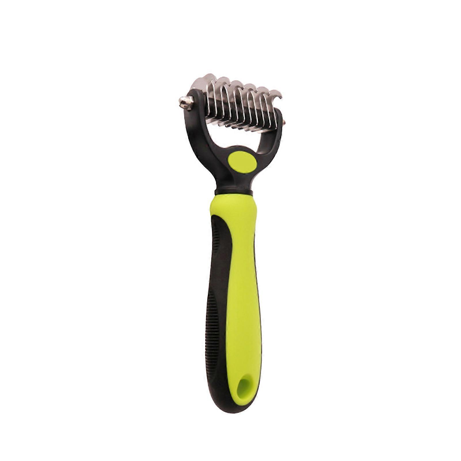 Deshedding Grooming Tool Dog Tangles Removing & Deshedding Brush for Dog Fur Trimming
