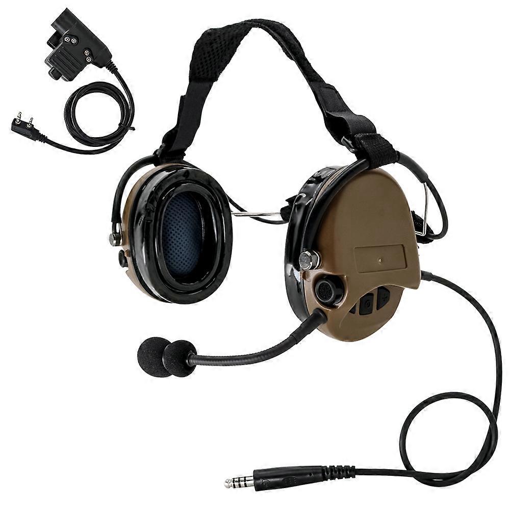 Taktinen TciLiberator II geelikuulosuojaimet SORDIN Airsoft Tactical Pickup Noise Cancelling -kuulokkeet ja taktinen PTT-sovitin U94 PTT