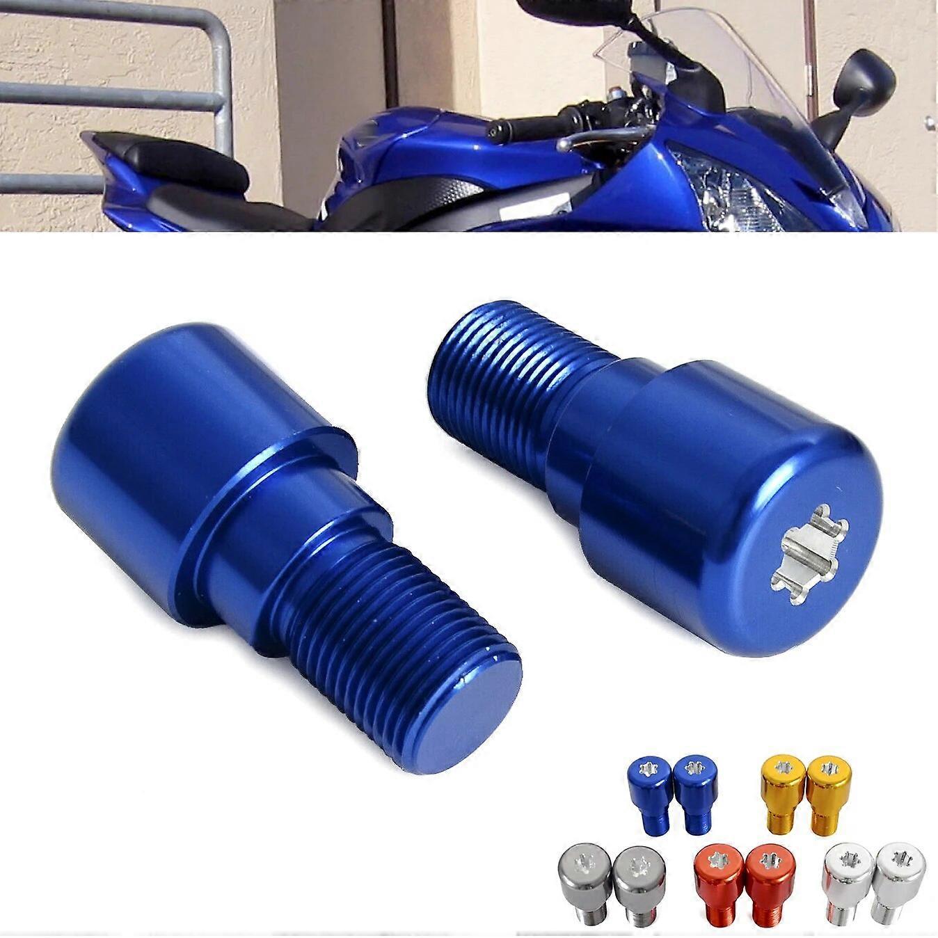 For 2004-2010 Yamaha YZF R6S Handlebar Ends Cap Motorcycle M18 Handle Bar End Plugs Bolts for Yamaha YZF R6 1999-2005 2004 2003