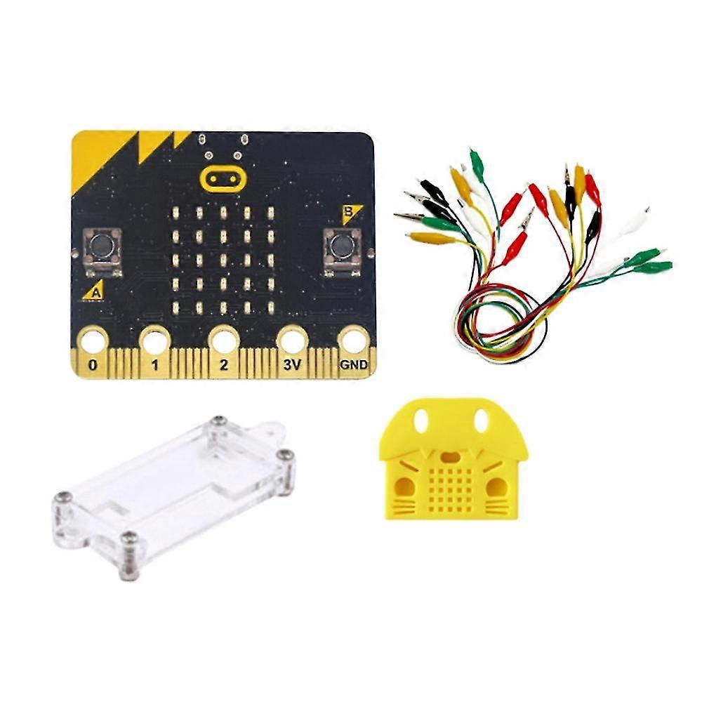 Bbc Go Kit With Protective Case Test Lead Set Programmable Learning Development Board