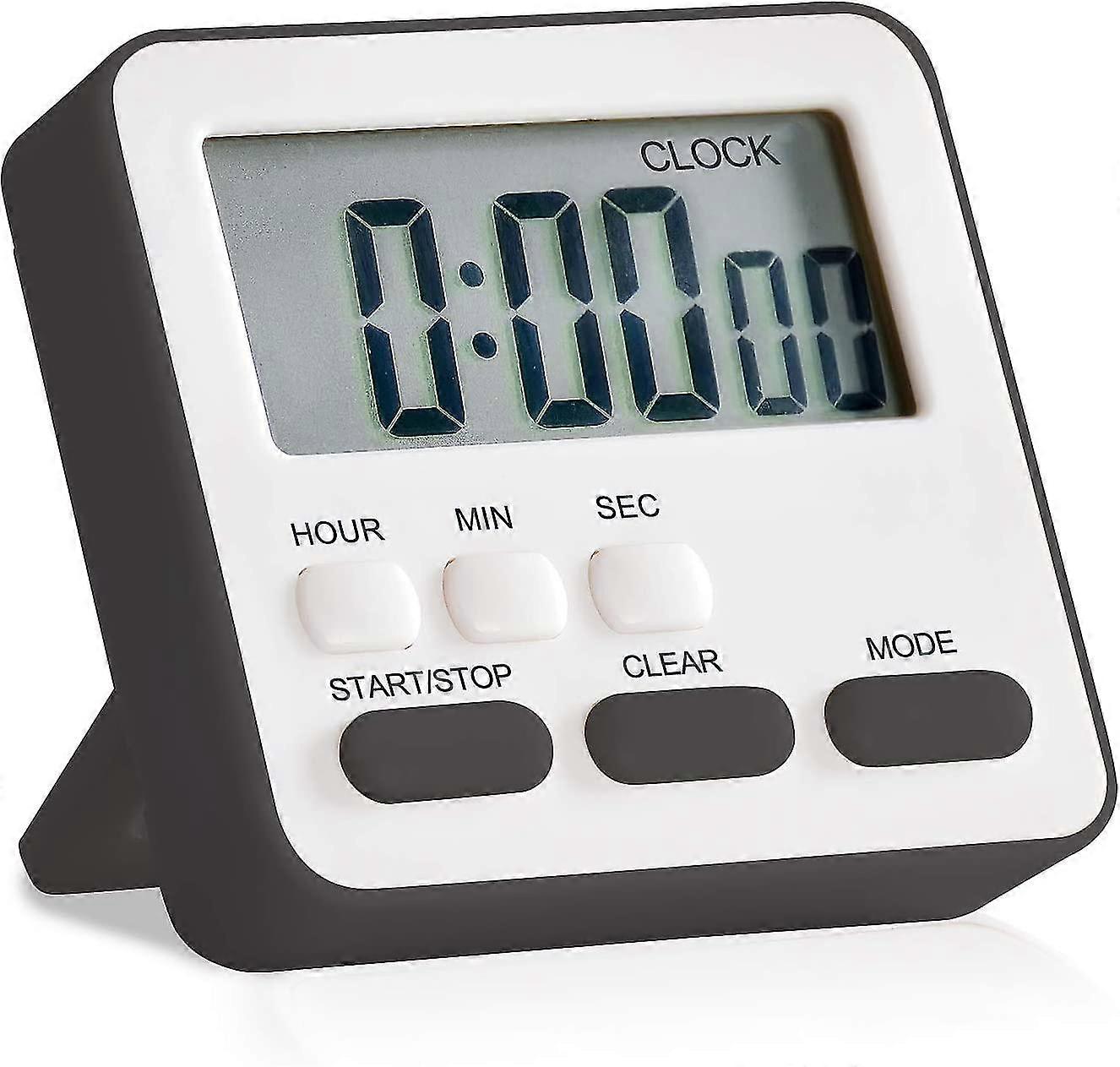 24-hours Digital Kitchen Timer Large Display Loud Alarm Magnetic