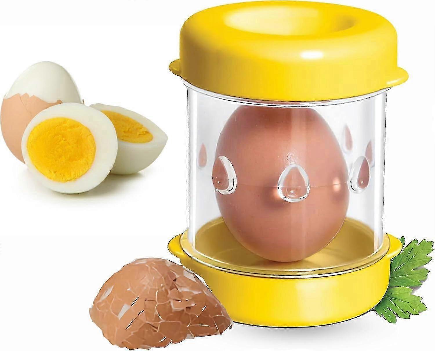 Quick Egg Peeler Manually Egg Peeler Portable Hard-boiled Egg Shell Separator Magic Amazing Eggshell Machine Removes Shell Of Eggs