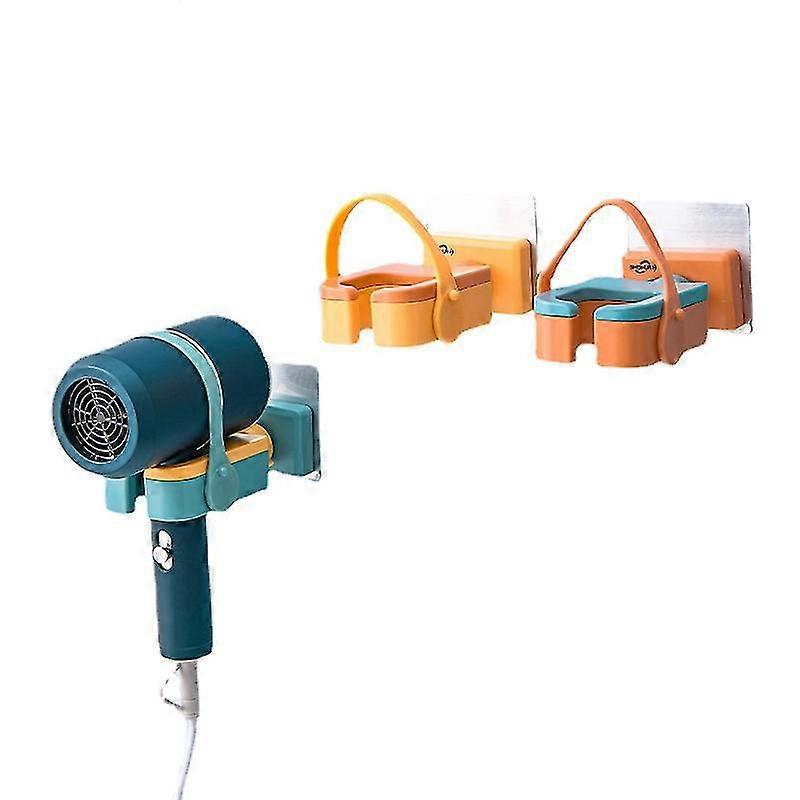 3pc Punch Free Hair Dryer Storage Rack