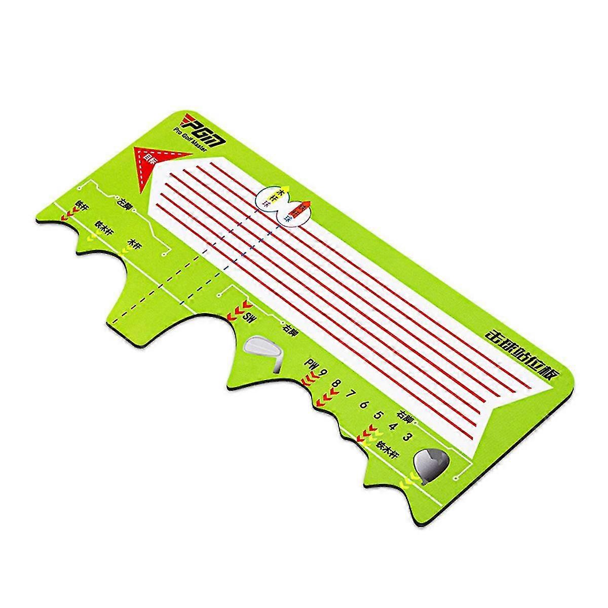 Golf Swing Stand Mats Beginner Position Assist Pad Beginner Position Correction Trainer