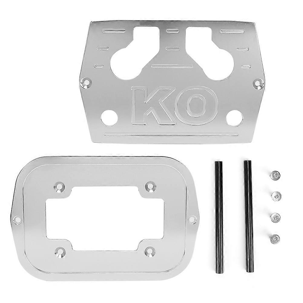 Aluminum Alloy Battery Tray Mounting Bracket Car Modiifed AccessorySilver