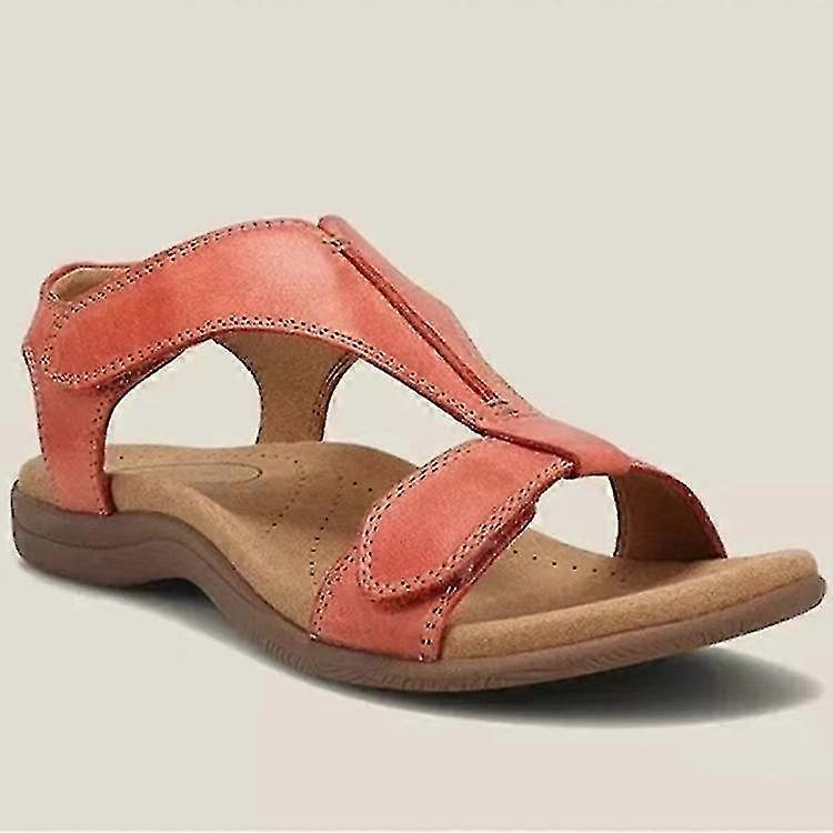 Naisten mukavat ortopediset sandaalit, Sursell-ortopediset sandaalit, Flat Beach Casual Sandaalit Tw