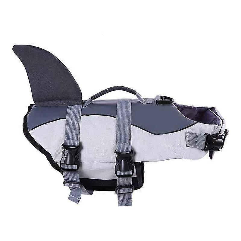 Adjustable Flotation Dog Life Jacket for Small Dogs with Rubber Handle