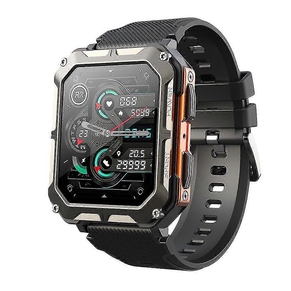 Njord Gear Άφθαρτο έξυπνο ρολόι, ανθεκτικό τακτικό smartwatch με καρδιακό ρυθμό