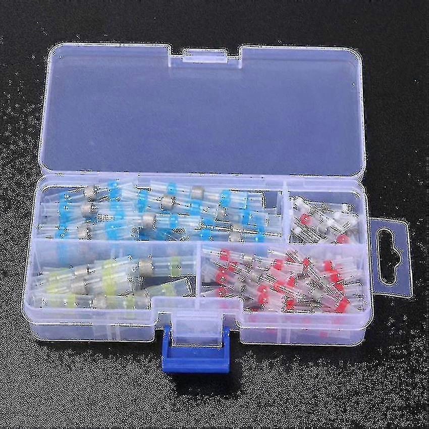100 قطعة يتقلص S كم بعقب Terls كابل سلك لصق موصلات كيت تشكيلة Awg