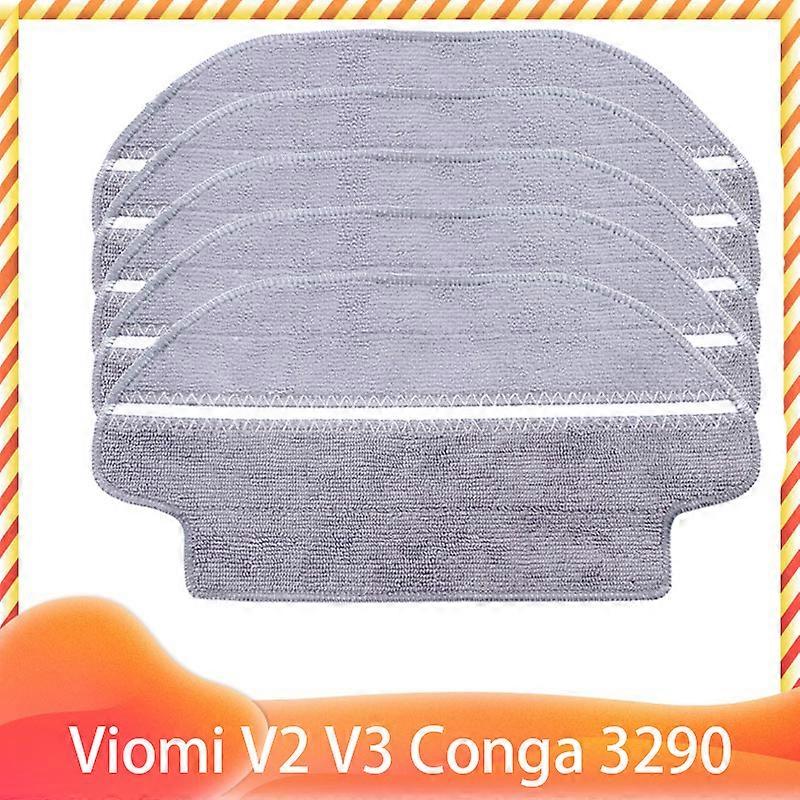For Xiaomi Mijia LDS STYJ02YM V-RVCLM21B Conga 3290 3490 3690 3890 Viomi V2 PRO V3 SE Mop 2S 3C Hepa Filter Side Main Brush Mop